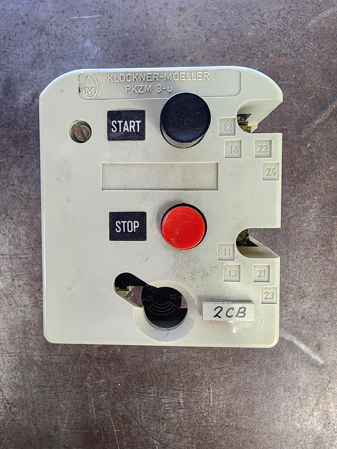 Used Klockner-Moeller PKZM3-32-U-NA Manual Motor Starter