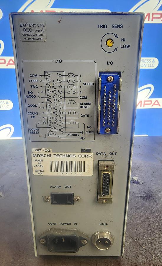 Used Miyachi MM-121B Weld Checker