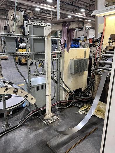 Used 8,000 LB x 8" x .125" MINSTER COIL FEED LINE