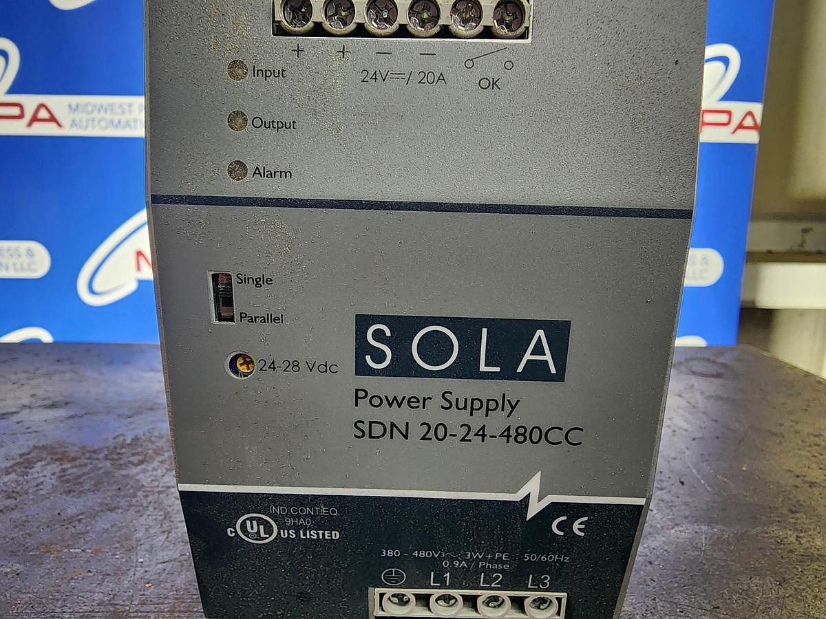 Used Soma SDN 20-24-480CC Power Supply