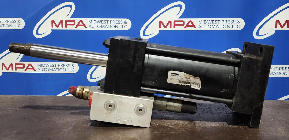 Refurbished Parker 1H000034370 Model: 3.25H3LLUS13A5.000 1300 PSI Rebuilt Cylinder