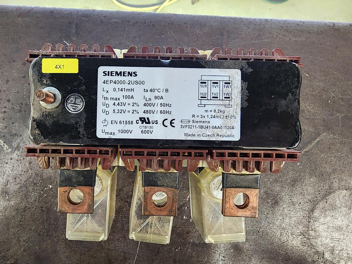 Used Siemens 4EP4000-2US00 Transformer