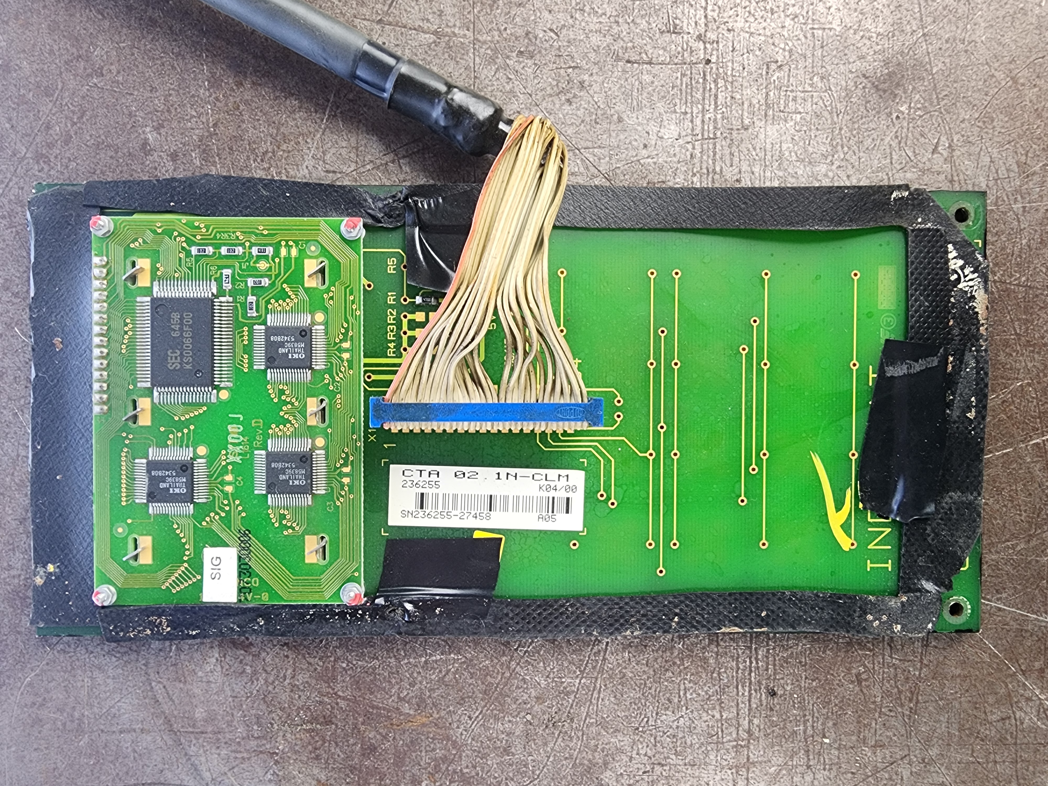 Used Indramat CTA02.1N-CLM Operator Interface