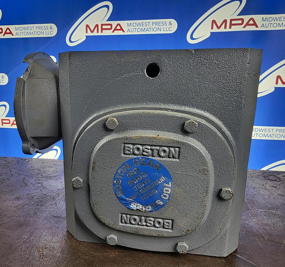 Used Boston Gear F73240B7G 2.03 HP Gearbox 40:1 Reducer F732-40-B7-G