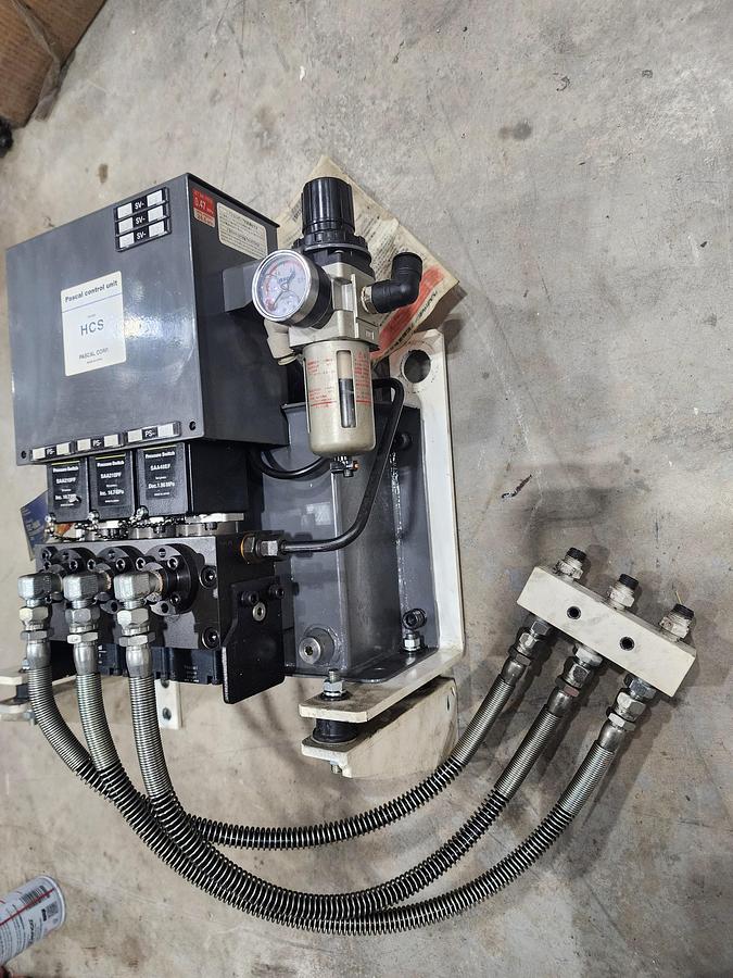 Used Pascal Corp. Model: HCS Control Unit / SAA210PF Pressure Switches