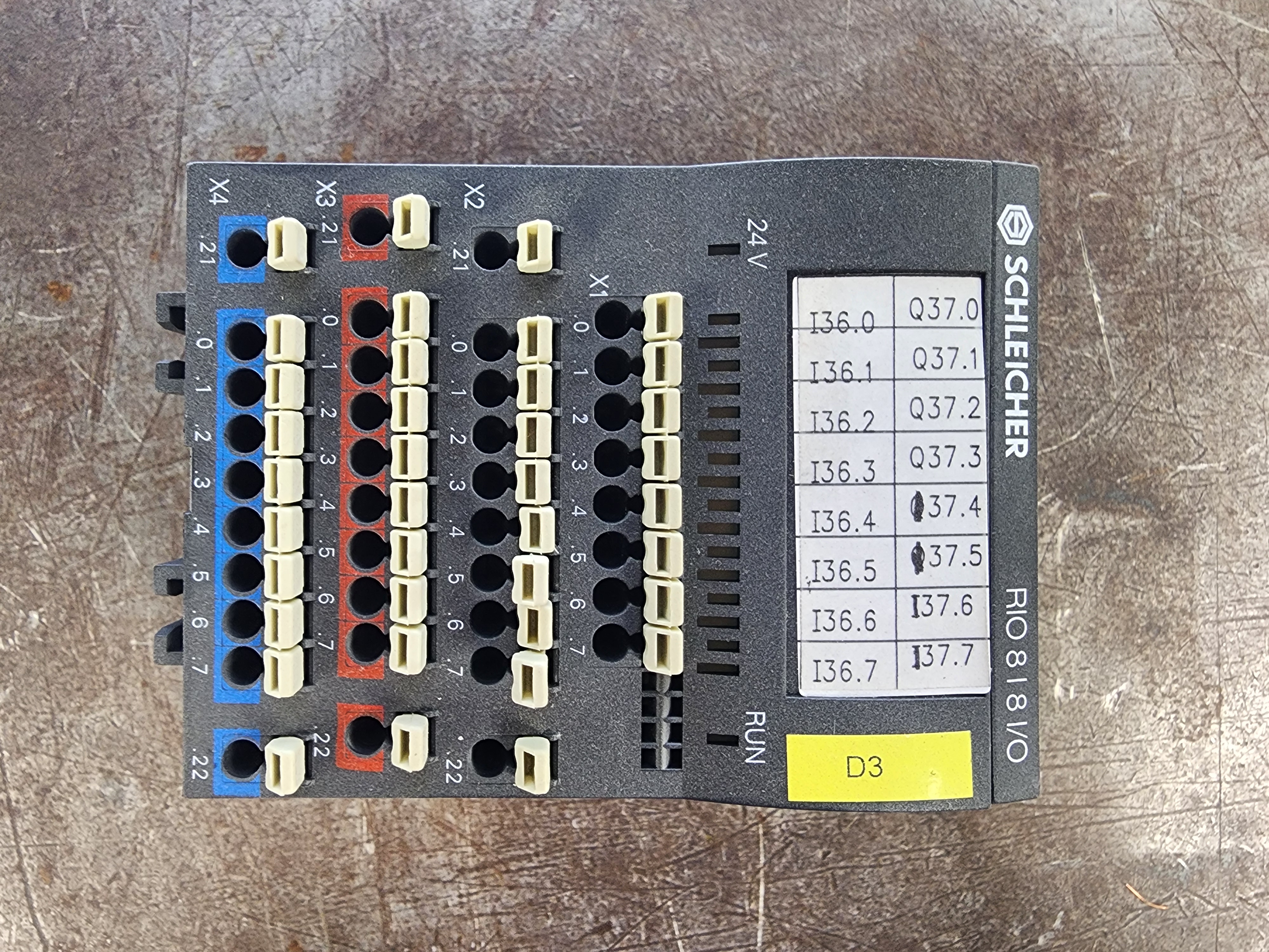 Used Schleicher RIO 8I8 I/O Input Output Module