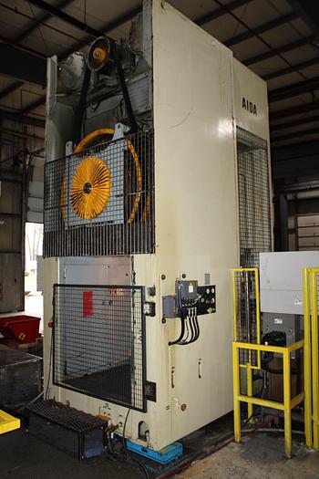 Used 550 TON AIDA MODEL S1-5000(E) STRAIGHT SIDE PRESS