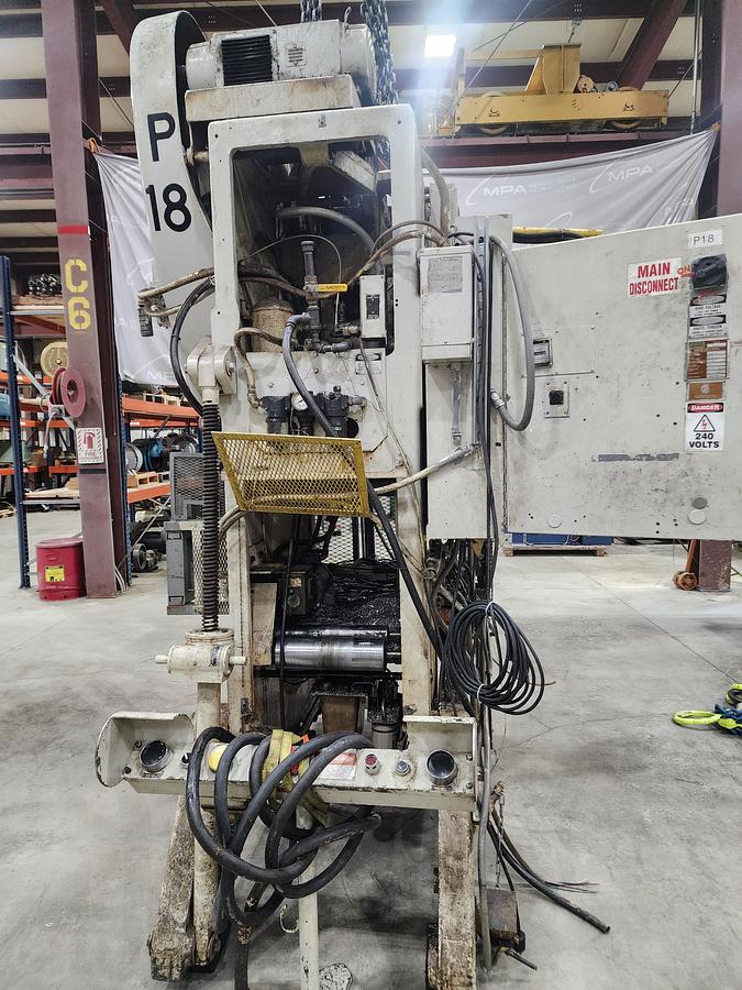 Used MINSTER MODEL #6 O.B.I. FLYWHEEL GAP FRAME PRESS