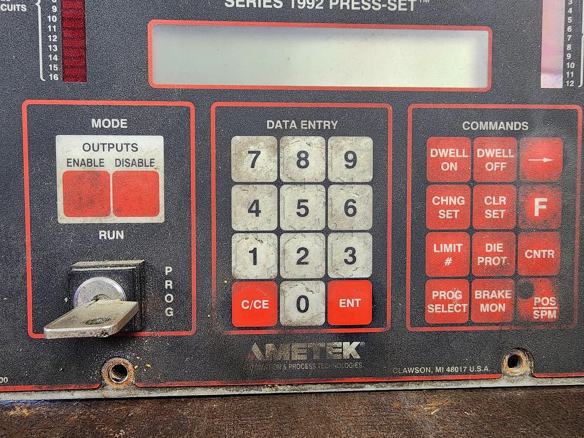 Used Gemco 1992-E-XXX Series 1992 Press-Set Controller