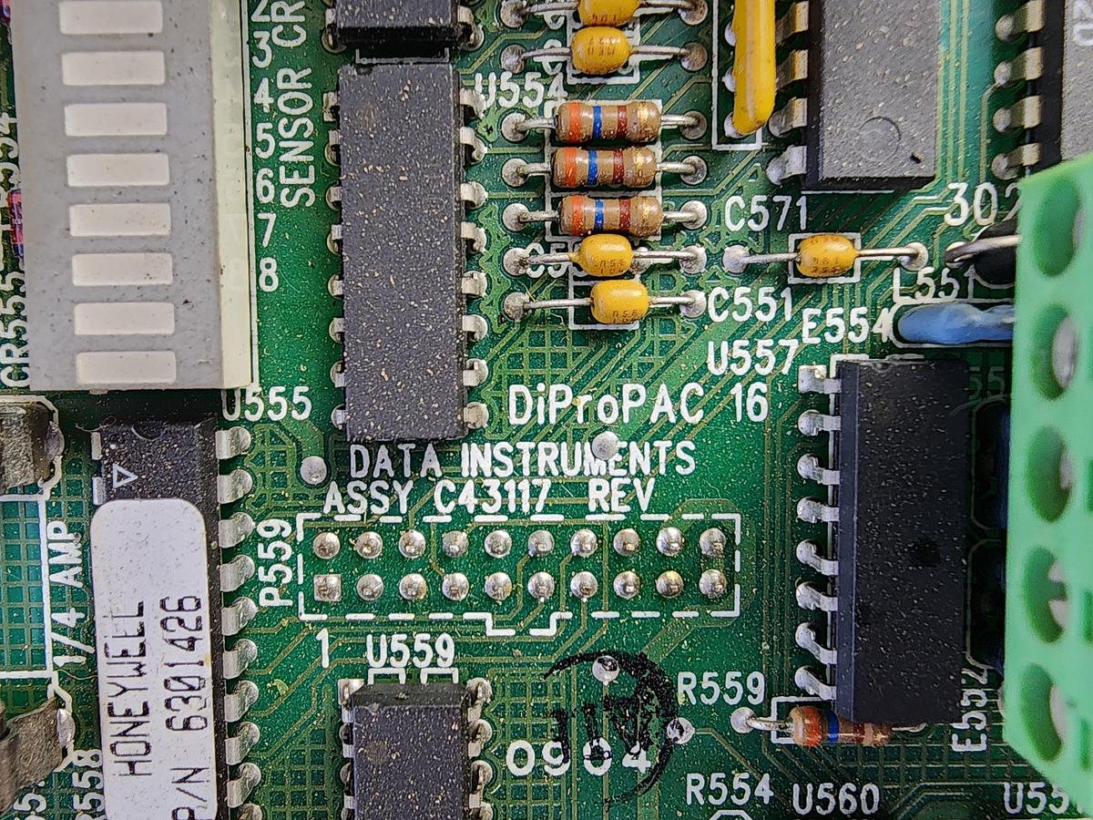 Used Wintriss C43117 DiProPAC 16 Board