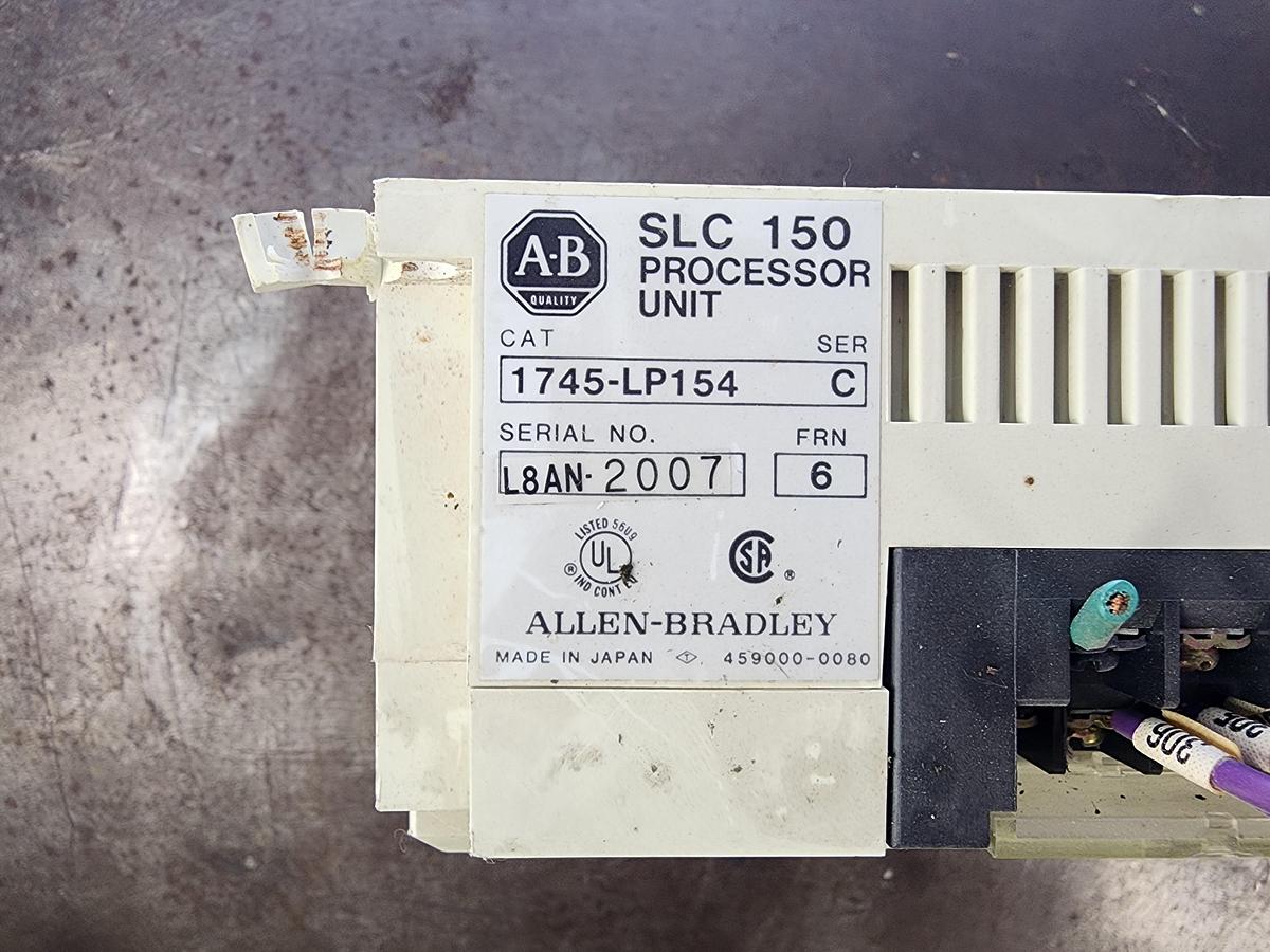 Used Allen-Bradley 1745-LP154 SLC 150 Processor Unit