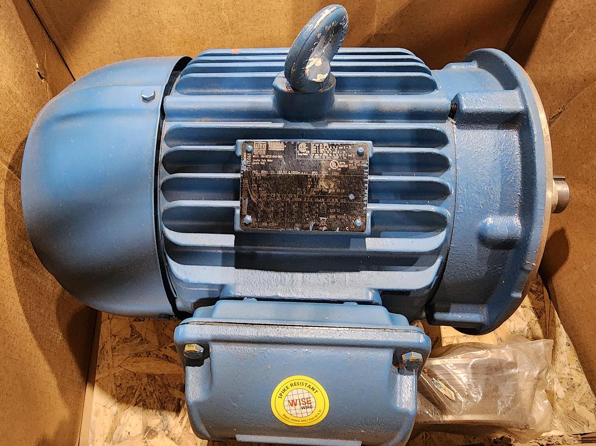 Weg W22 00518ET3E184T-W22 1755 RPM 230/460 V Frame: 182/4T 5 HP Motor