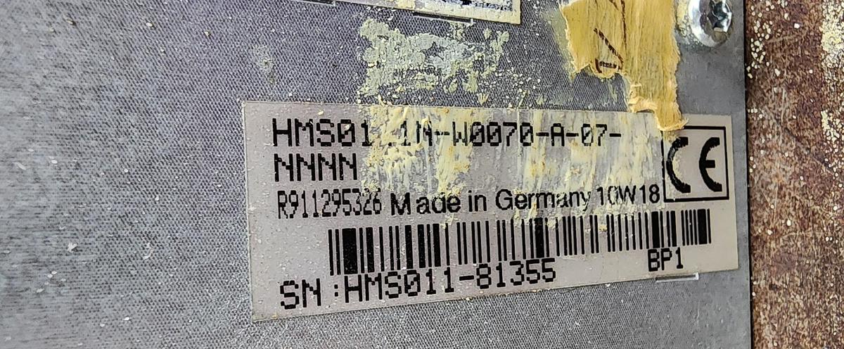 Used Rexroth HMS01.1N-W0070-A-07-NNNN / R911295326 / HMS01.1N-W0070 Servo Drive