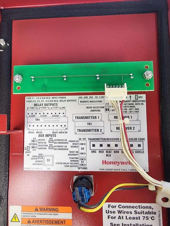 Used Wintriss 9674201 D43145 Shadow VI light Curtain Control