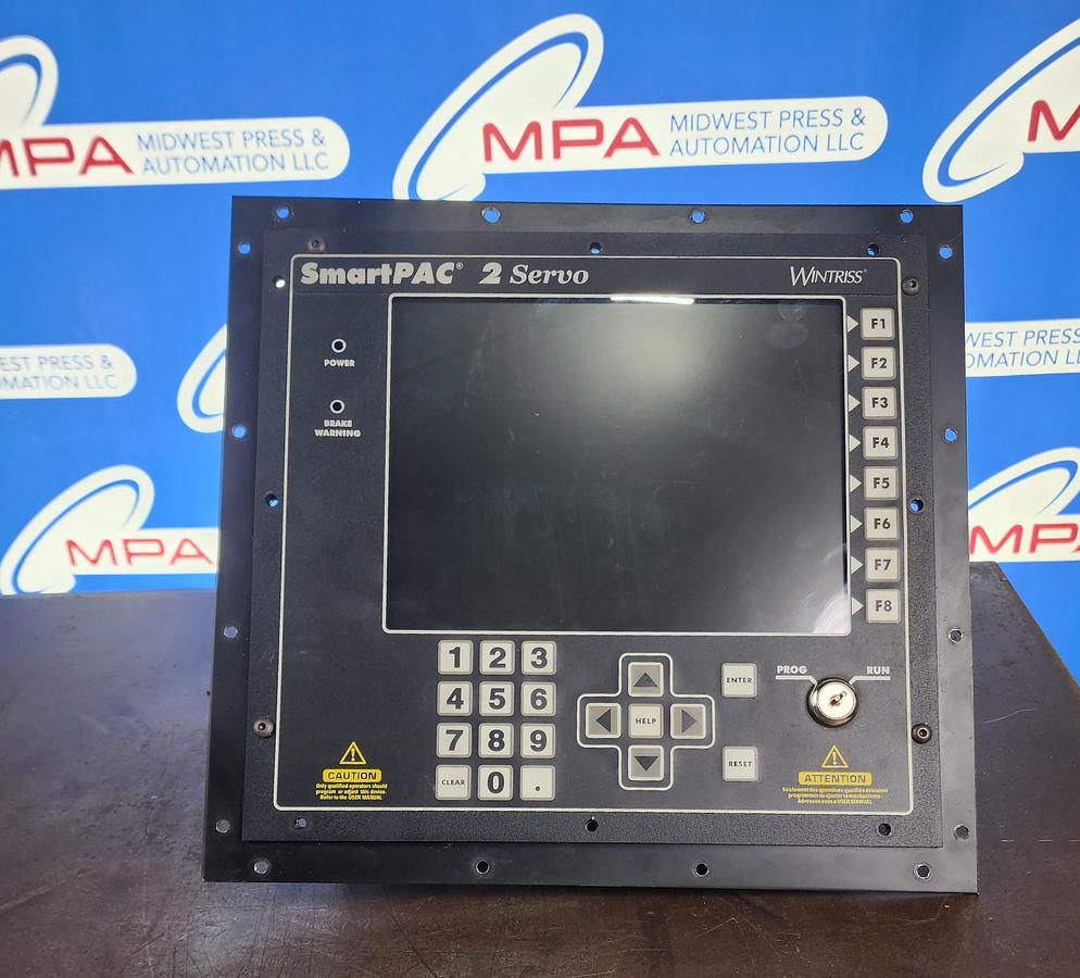 Used Wintriss Model: 9684702 / 43209 Panel Mount SmartPac 2 Servo