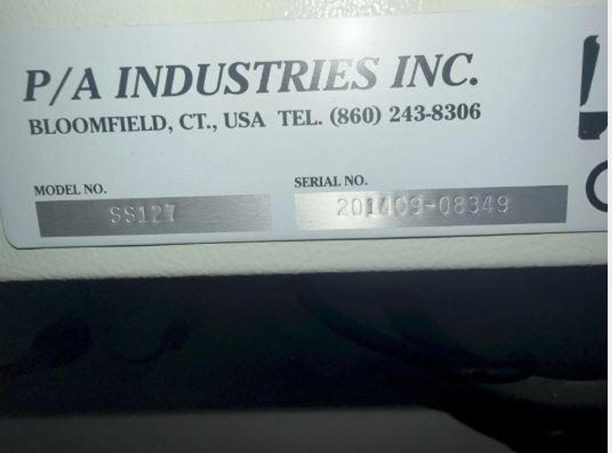 Used 12" x .125" x 4,500 LB P/A INDUSTRIES SERVO COIL FEED LINE