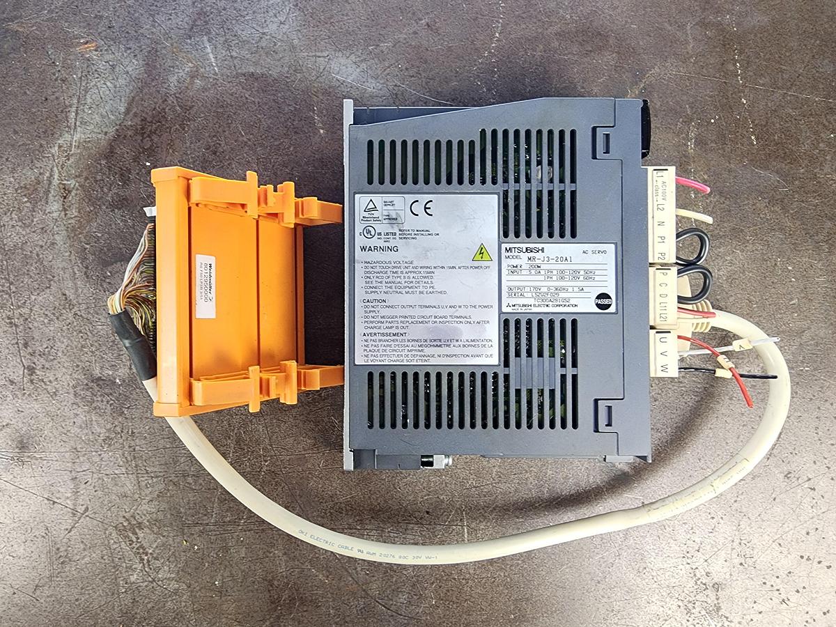Used Mitsubishi MR-J3-20A1 AC Servo Driver