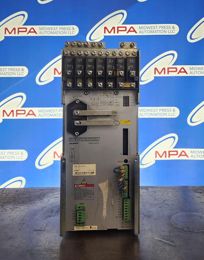 Used Indramat TVD1.3-08-03 AC Servo Power Supply TVD 1.3-08-03
