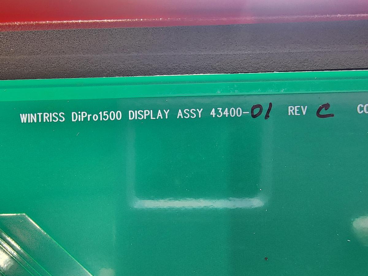 Used Wintriss 9686901 43398 / 43400 DiPro 1500 TESTED *LIKE NEW*