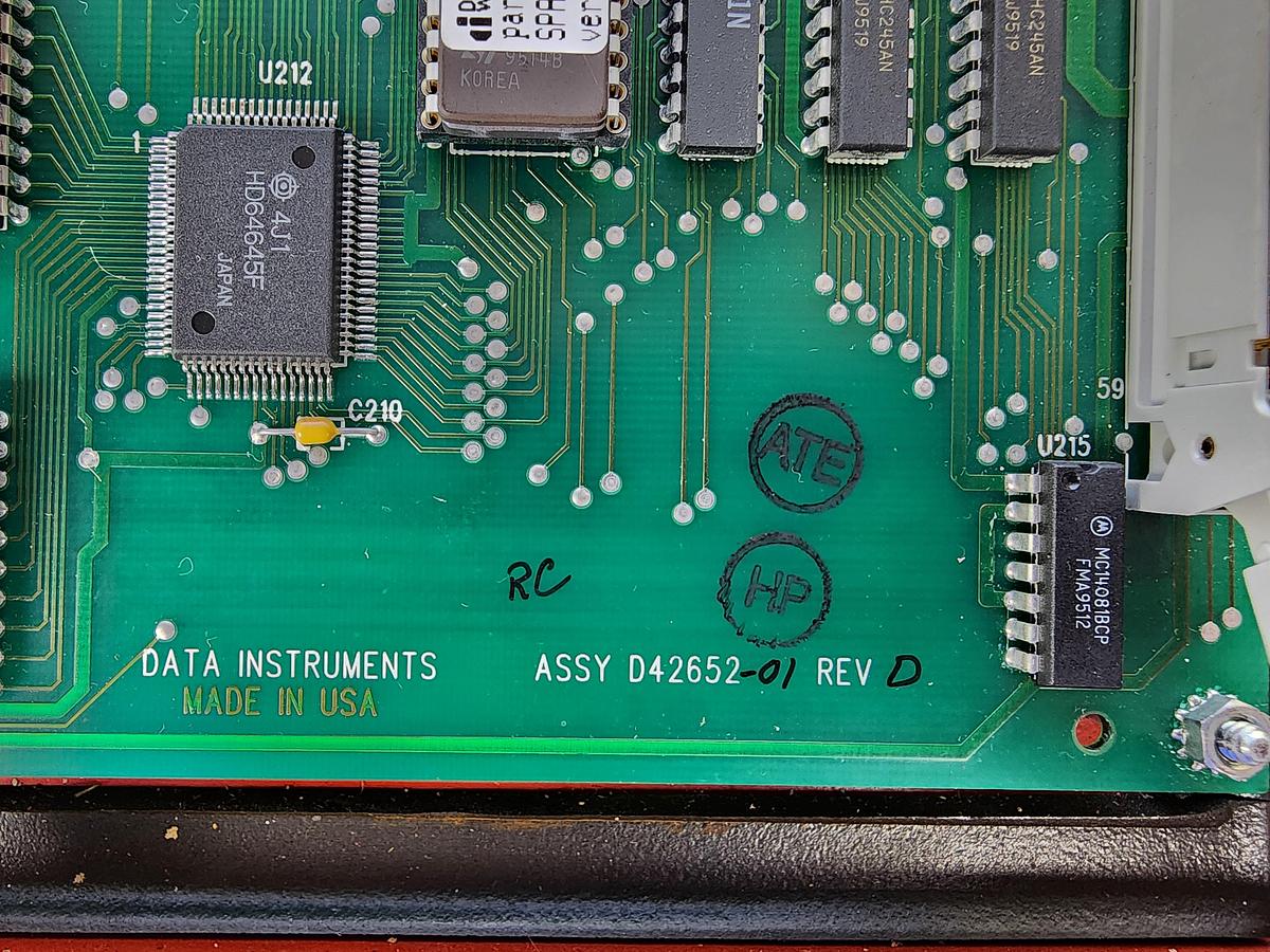 Used Wintriss D42652 SmartPac 1 Door *Door and D42652 Board Only