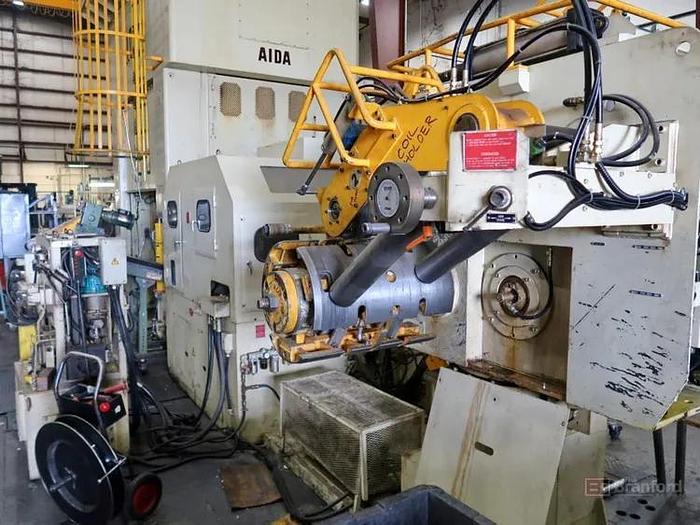 Used AIDA MODEL PMX-L2-6000(1) STRAIGHT SIDE PRESS & FEEDLINE