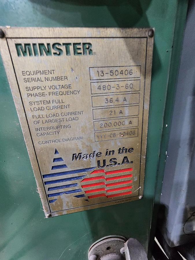 Used Minster 3500 x .120 Feedline