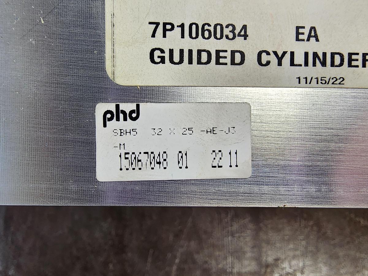 PHD SBH532X25-AE-J3-M Guided Cylinder SBH5 32 x 25 AE-J3-M