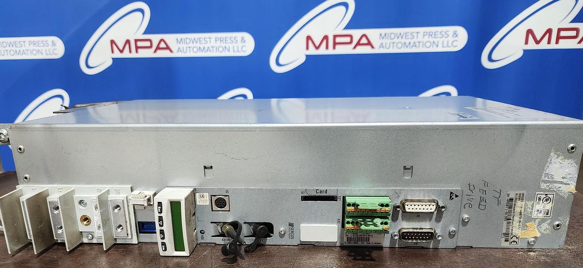 Used Rexroth HMS01.1N-W0070-A-07-NNNN / R911295326 / HMS01.1N-W0070 Servo Drive