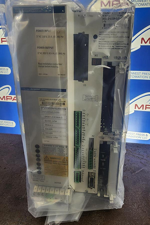 Refurbished Indramat DKS01.2-W100A-DL01-01-FW / DKS01.2W100A-D Refurbished DKS Drive