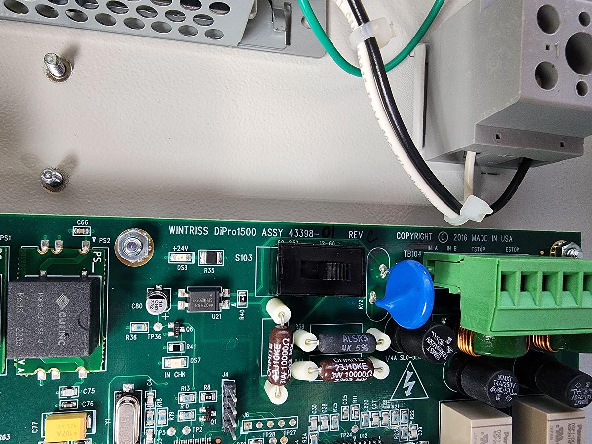 Used Wintriss 9686901 43398 / 43400 DiPro 1500 TESTED *LIKE NEW*