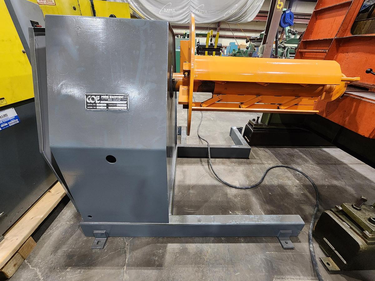 Used 30" x 8,000 LB COE FEED LINE