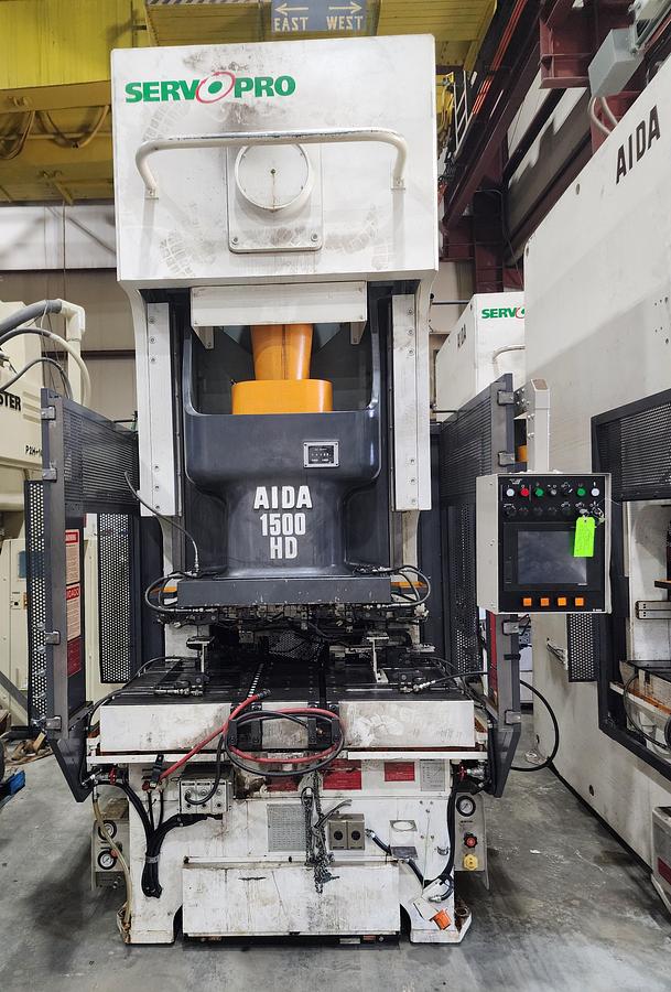 Used 165 TON Aida NC1-1500 (HD) SERVO PRESS