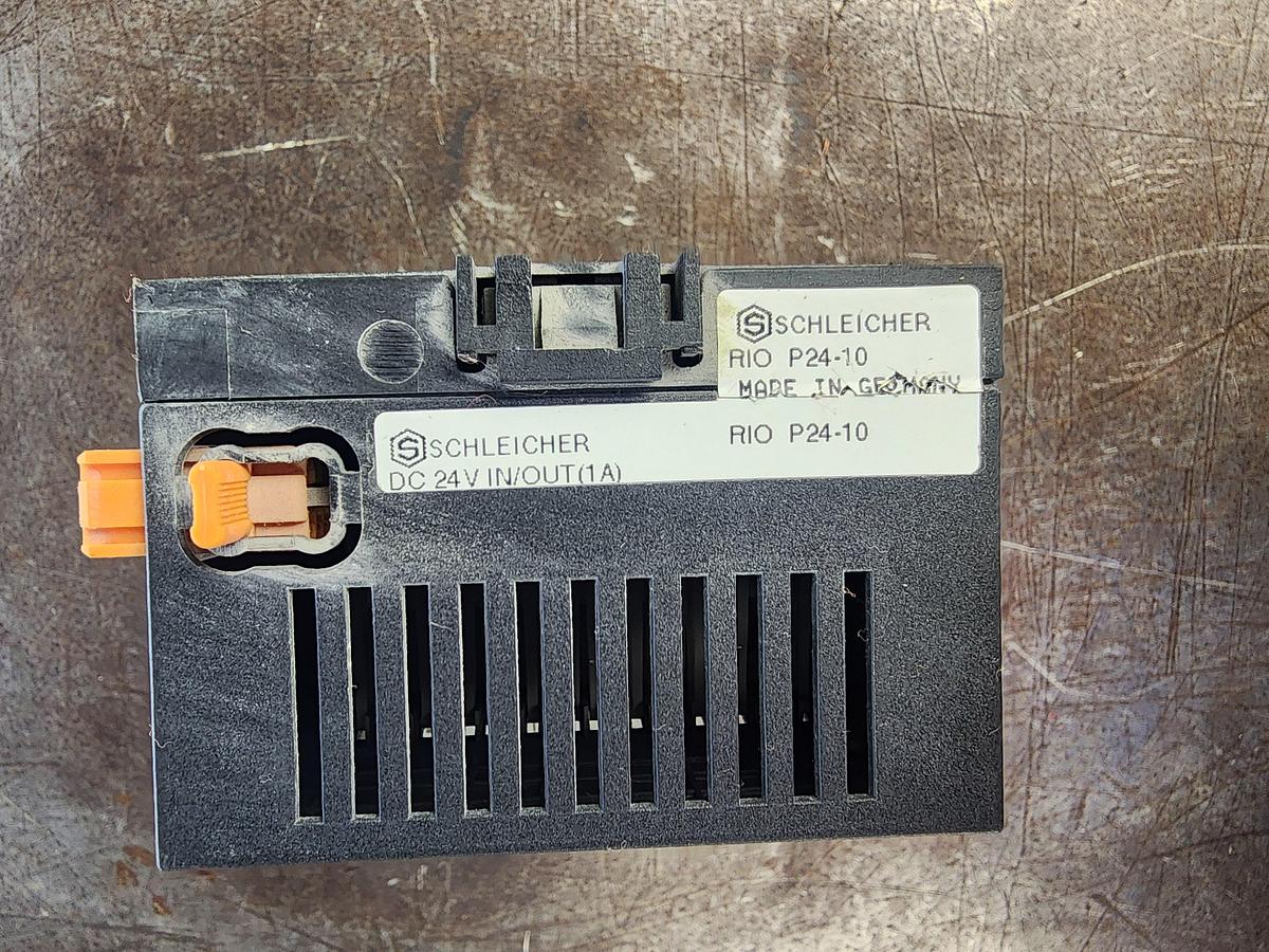 Used Schleicher RIO P24-10 I/O Module