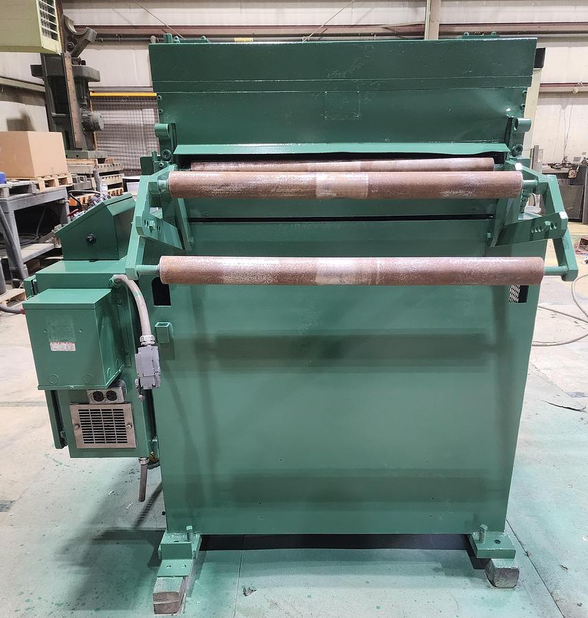 Used 30" LITTELL POWERED COIL STRAIGHTENER