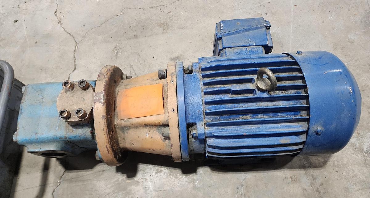 Used Elektrim Frame: 184 TCL Type: SG Design: B 1730 RPM  5 HP Motor