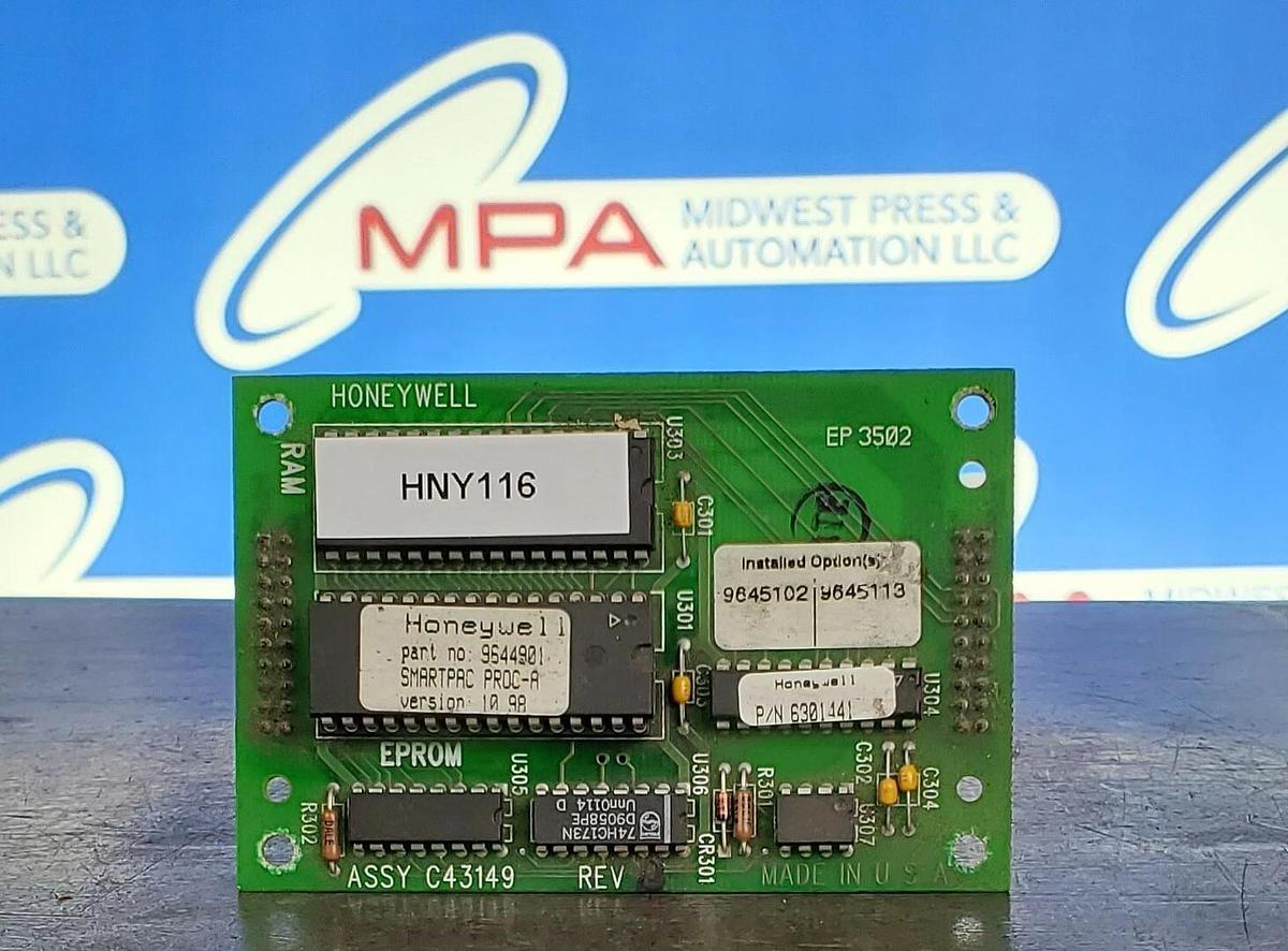 Used Wintriss Honeywell C43149 Circuit Board