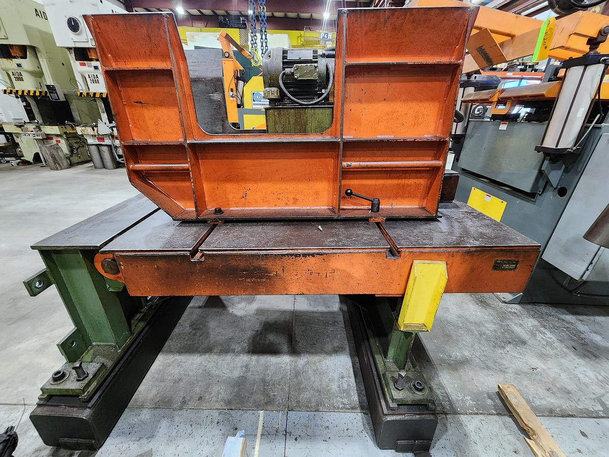 Used 30" x 30,000 LB US MACHINE CRADLE LINE
