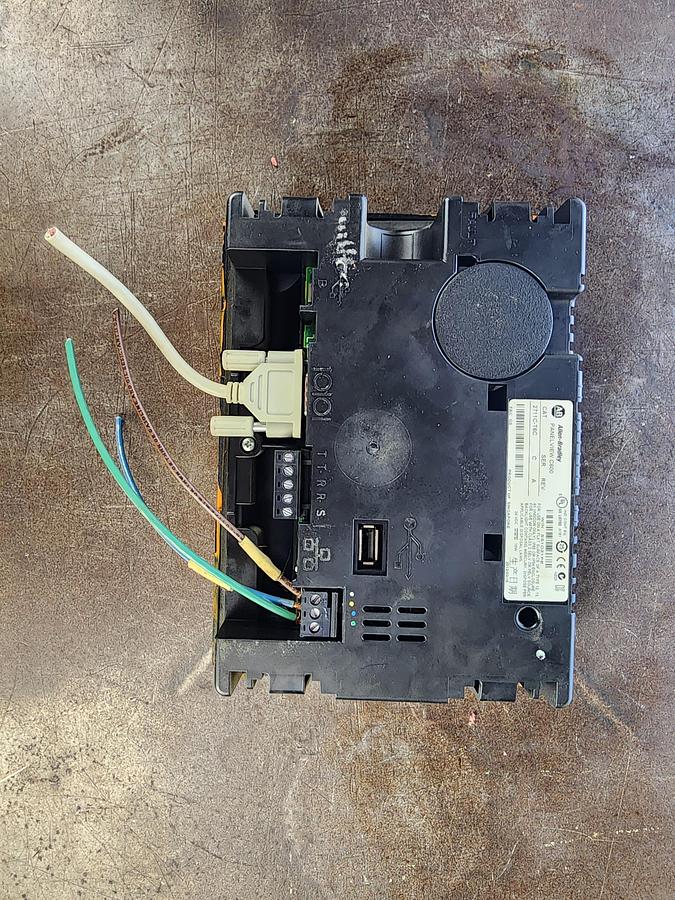 Used Allen-Bradley 2711C-T6C SER C REV A PanelView C600