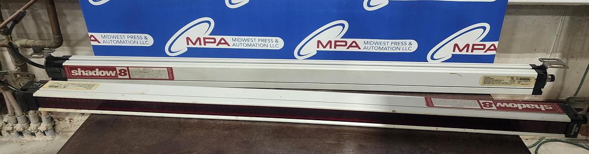 Used Wintriss 9685206 36.2"Shadow 8 Rx and Tx Light Curtain Set