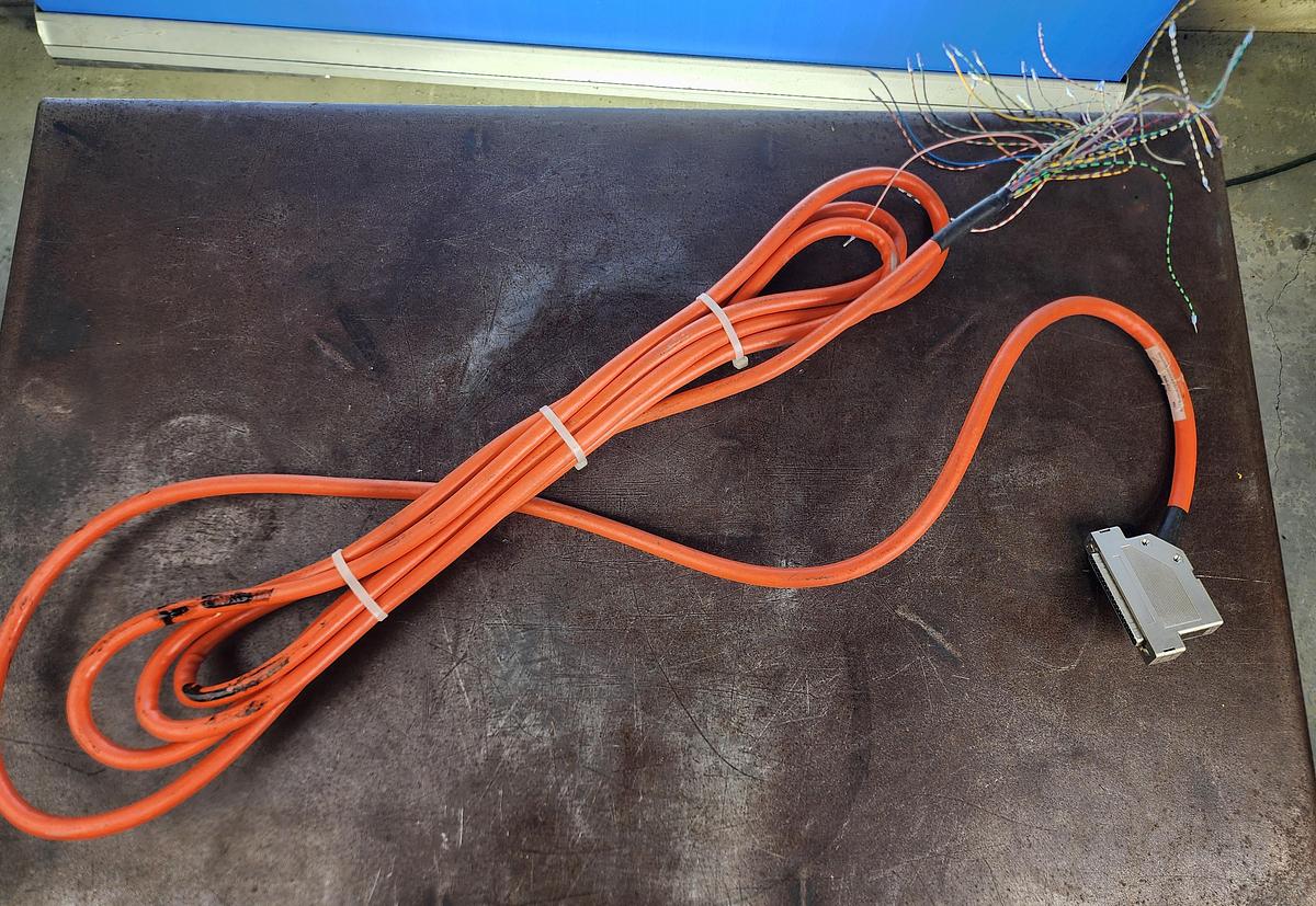 Used Rexroth IKS4037 5 M Orange Cable