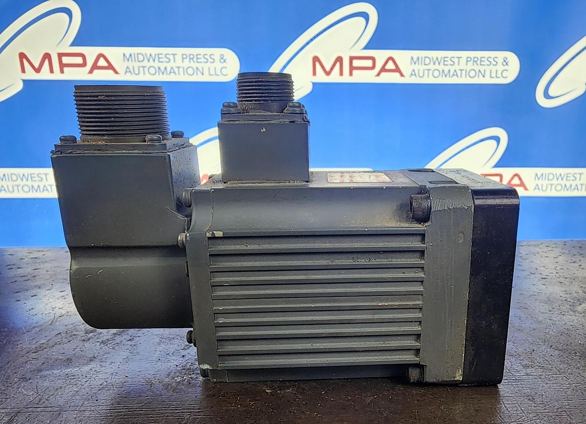 Used Mitsubishi HA-FF23C-UE 3 AC 129 V 1.3 A 200 W 3000 RPM AC Servo Motor