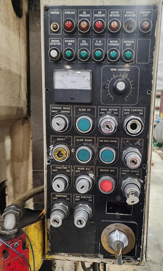 Used 80 TON STAMTEC MODEL G1-80 GAP FRAME PRESS