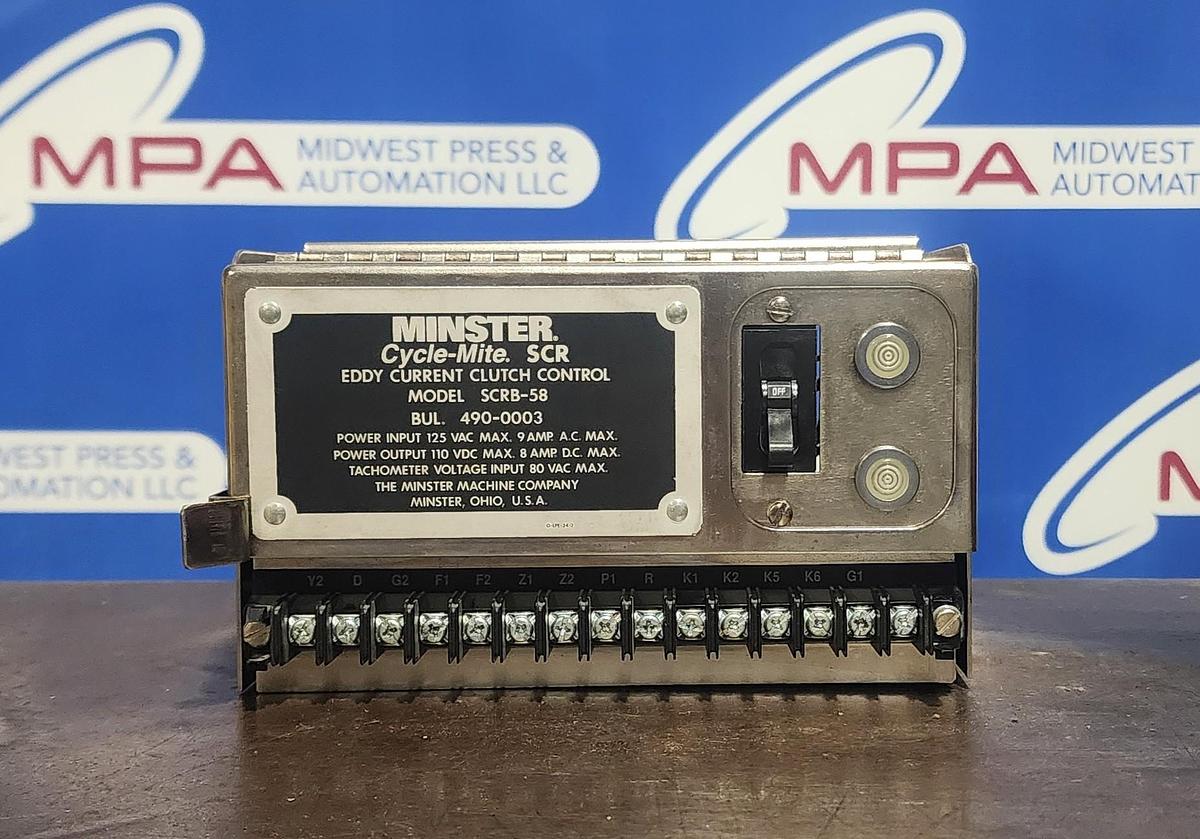 Minster SCRB-58 Cycle-Mite SCR Eddy Current Clutch Control