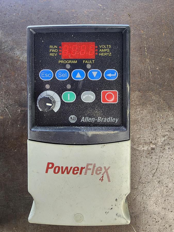 Used Allen-Bradley 22A-D2P3N104 Powerflex 4