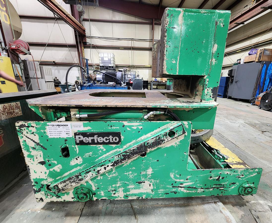 Used 20" x 6,000 LB PERFECTO FEED LINE