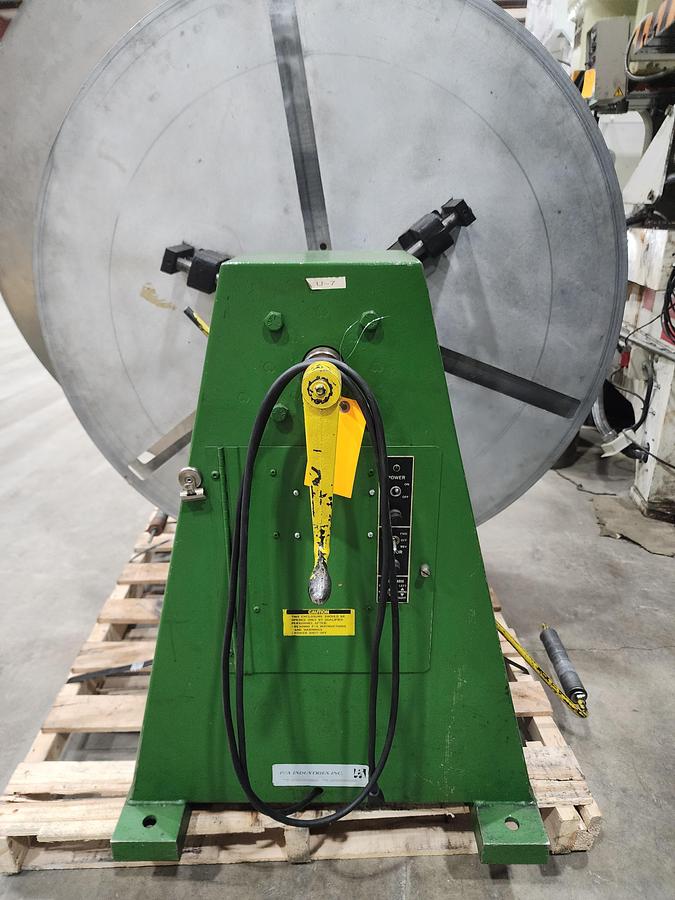 Used P/A INDUSTRIES MODEL SRA600D REWINDER