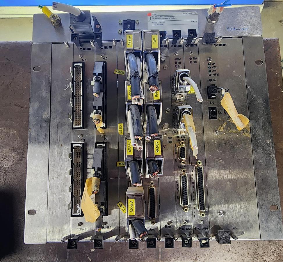 Used NUM 0224203603k C073 NUM 1060 SII Modular CNC - Wood-Working