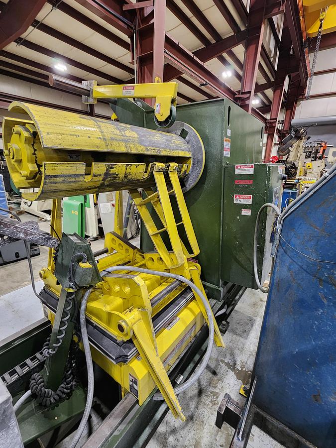 Used 10,000 LB x 42" COE PULL OFF COIL REEL & LOAD CAR