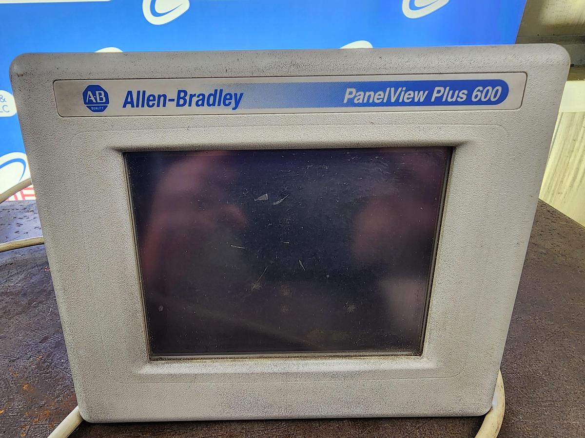 Used Allen-Bradley 2711P-T6C20A Panelview Plus 600