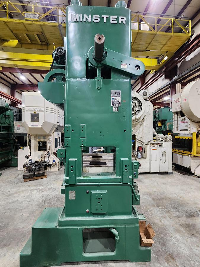 Used Minster P2-150-54, 6” stroke, 45-90 SPM, SEE video on our you tube channel